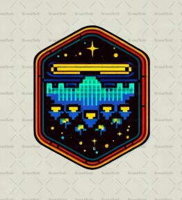 Retro Arcade Space Invaders